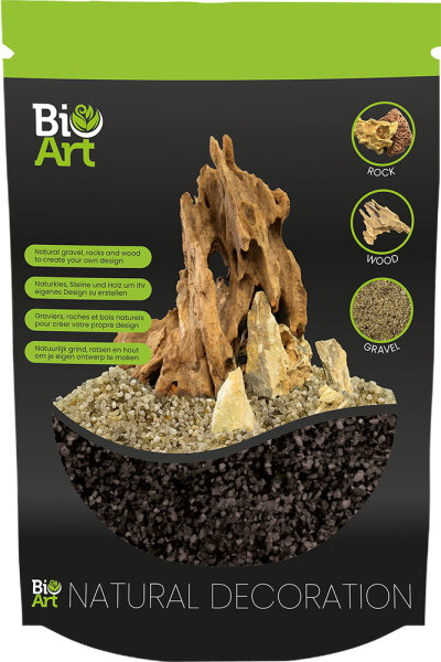 BioArt Kies Schwarz 800g